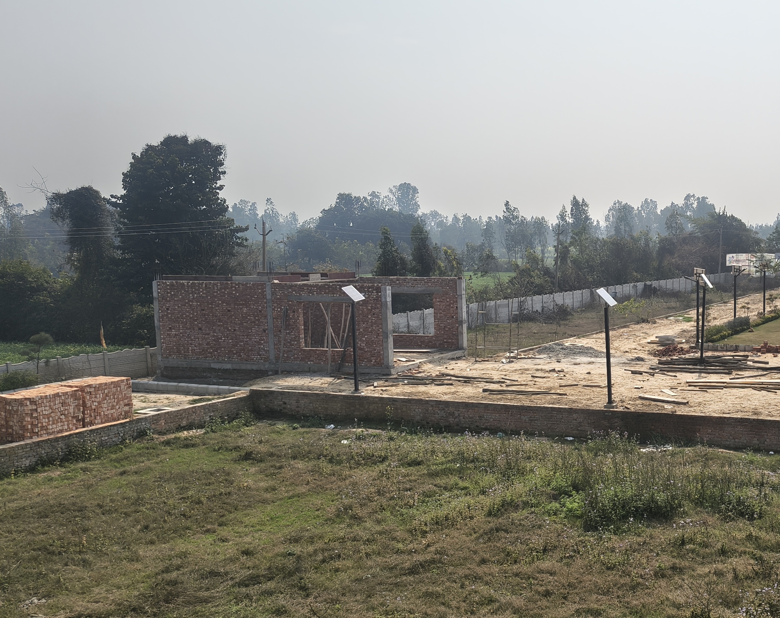 Modern residential view