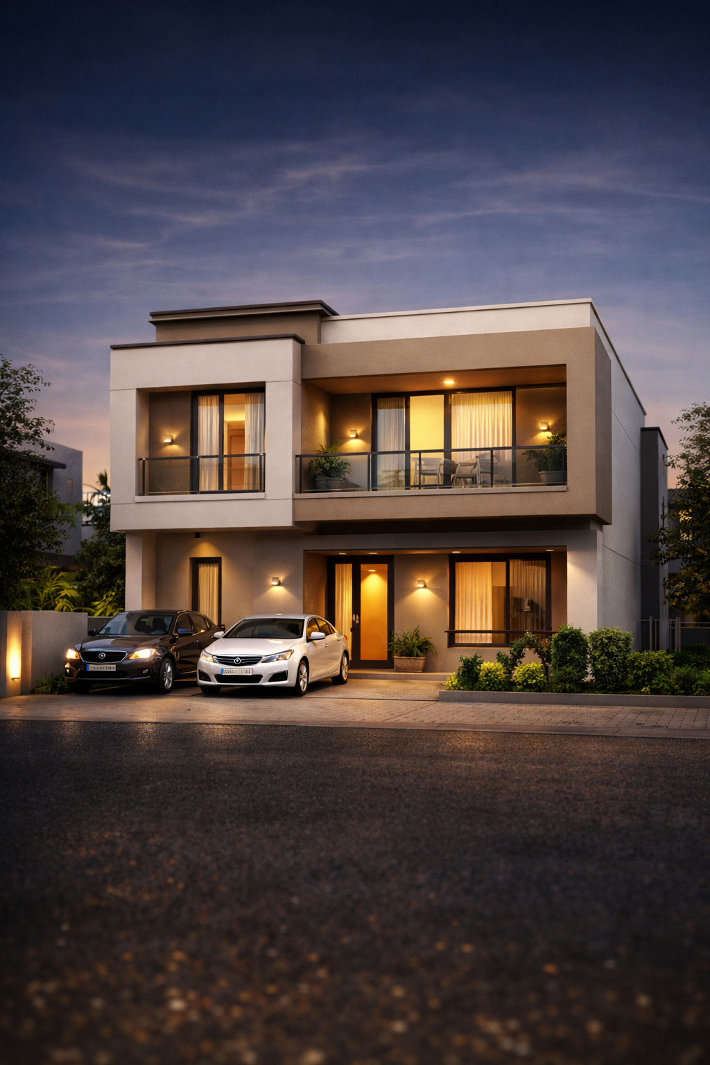 Golden Leaf villa design